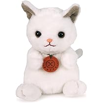 ♡新品♡白猫　シロネコ　キティ　ぬいぐるみ＆マスコット ぬいぐるみ【キトン猫 シロネコ 】をセットに追加する♪&lt